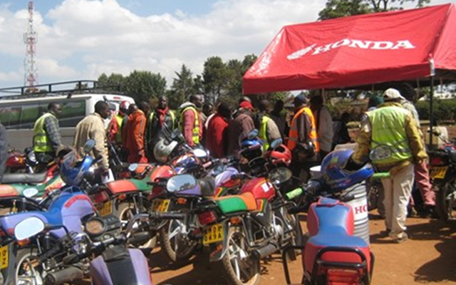 Honda motorcycle service clinic in Kenya